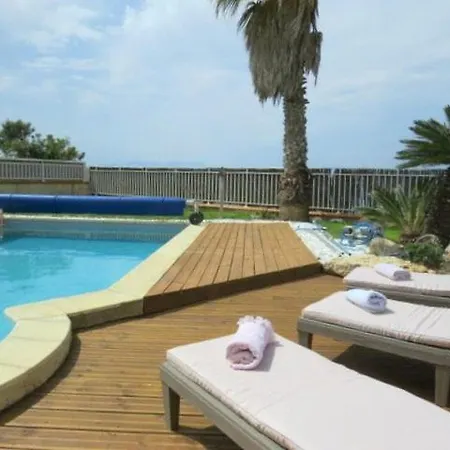 Villa Piscine Privée Superbe Vue Etang 8jbart580 *