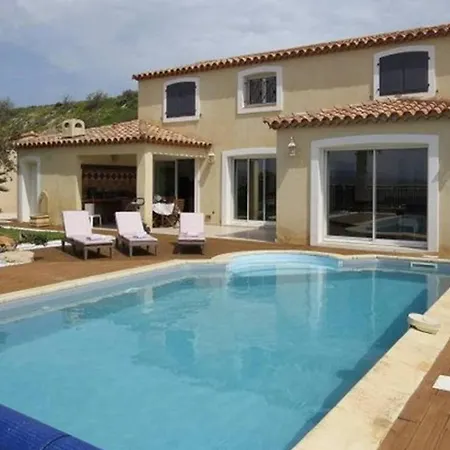Piscine Privee Superbe Vue Etang 8jbart580 Villa Leucate