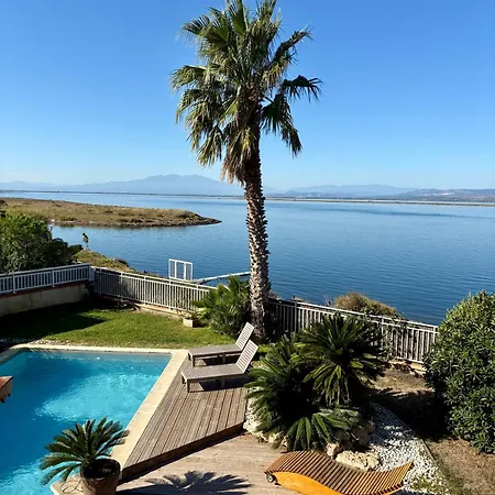 Villa Piscine Privée Superbe Vue Etang 8jbart580